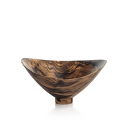 Diah Footed Marbleized Bowl