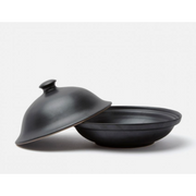 Marcus Black Glaze Cloche Serving Platter