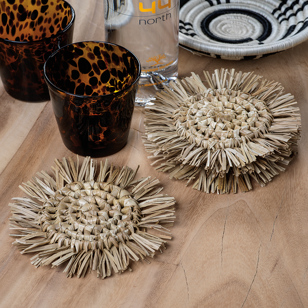 Georgia Fringed Coasters