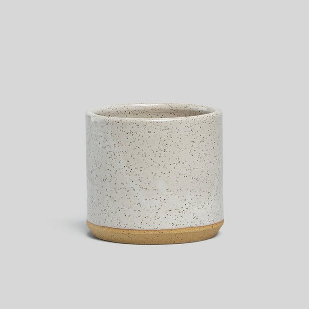 Norden 5" Planter (White Speckle)