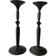 Vintage Iron Candlesticks