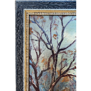 Vintage Impressionist Landscape Painting