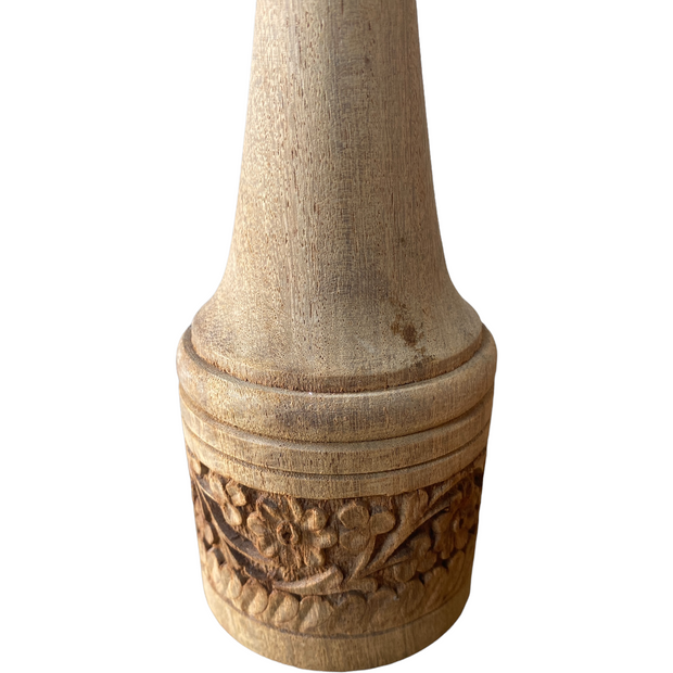 Vintage Carved Candlesticks