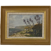 Mini Vintage Landscape Painting