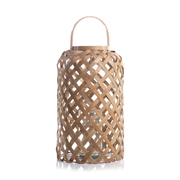 Saros Flatcore Rattan Lantern - 24 in