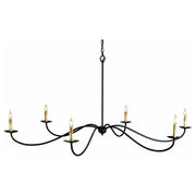 Saxon Black Chandelier