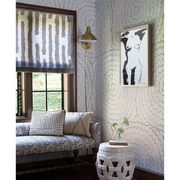 Feather Bloom Sisal- Two Blues