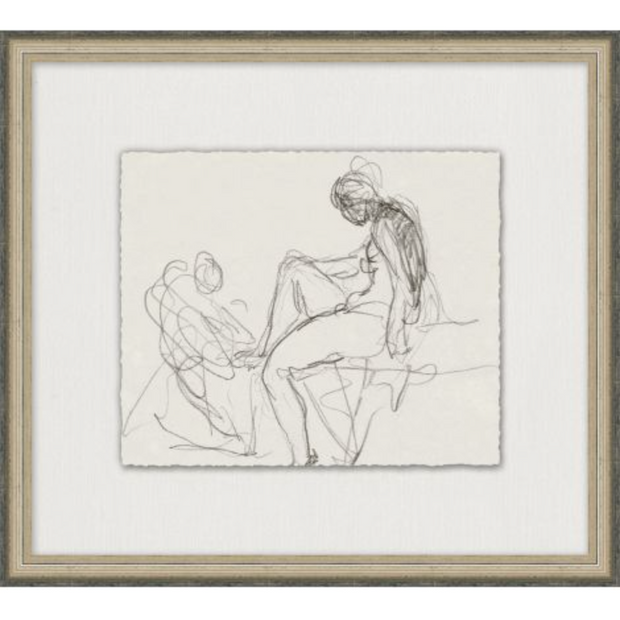 Charcoal Figure Study 8