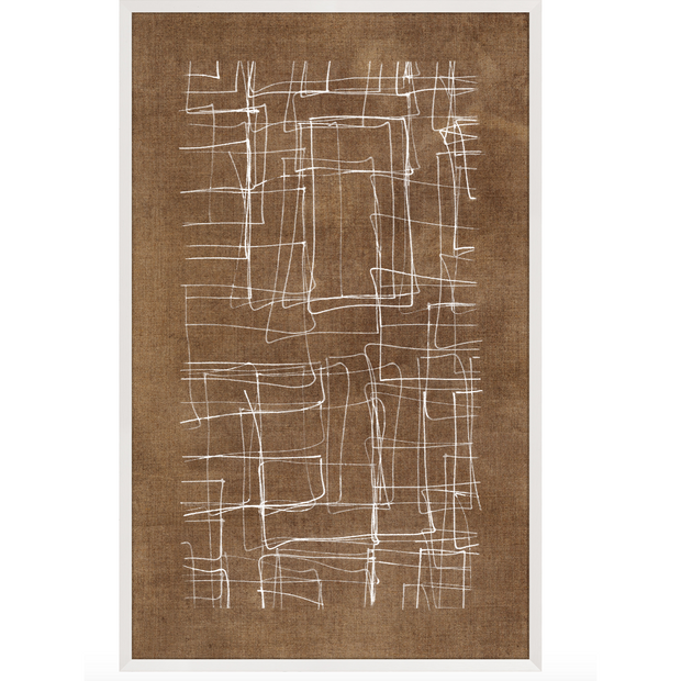 Burnt Umber Impressions IV- small