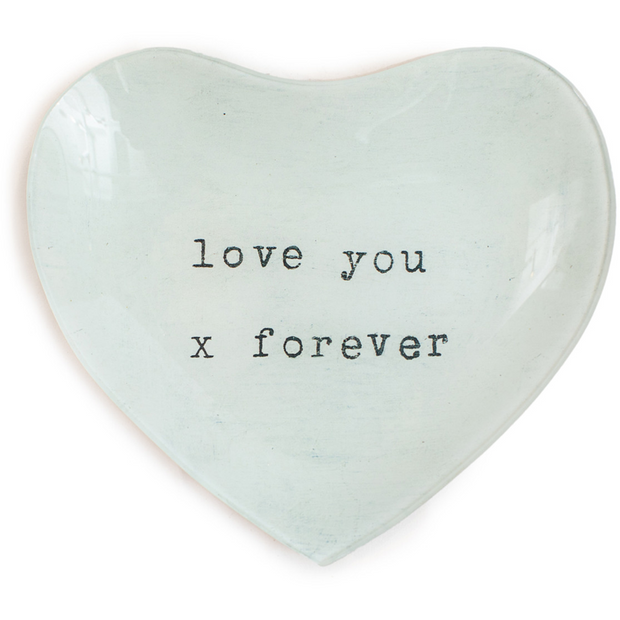 Heart Decoupage Plates - Assorted