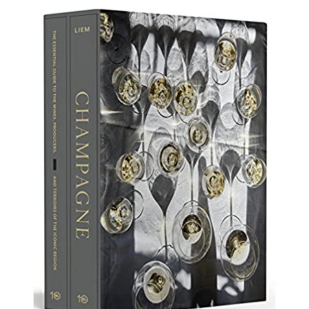 Champagne Boxed Book and Map Set