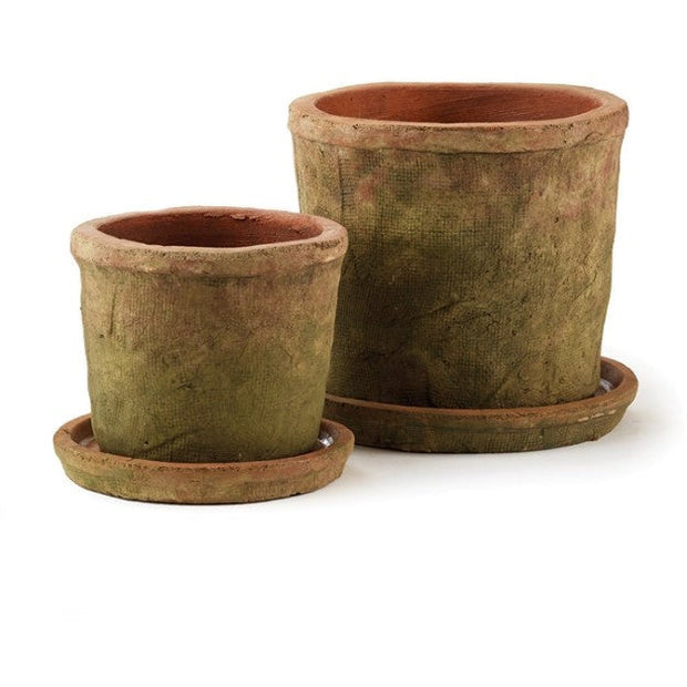 S/2 - Pots with Saucers