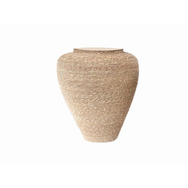Darcy Seagrass Rope Decorative Jar - Small