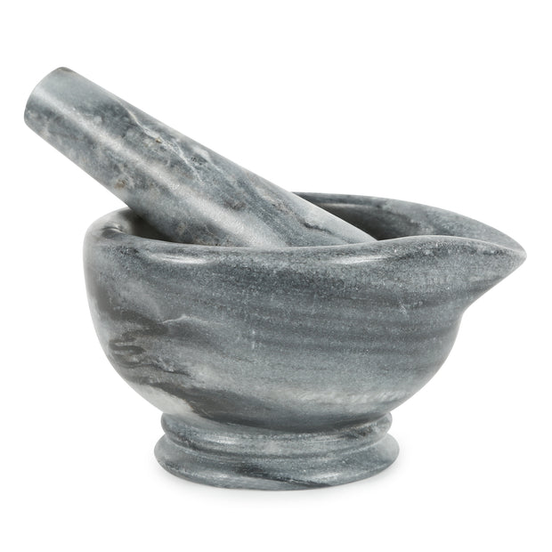 Small Mortar & Pestle Gray