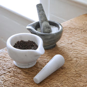 Small Mortar & Pestle Gray