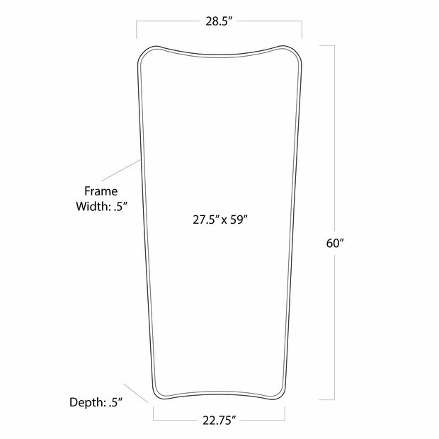 Sylvia Dressing Room Mirror