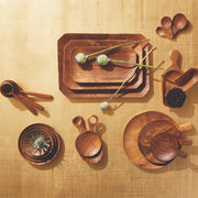 Abel Teak Root Paddle Tray Large