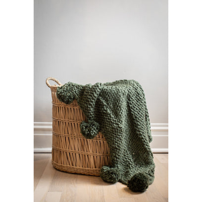 Pom Throw Blanket