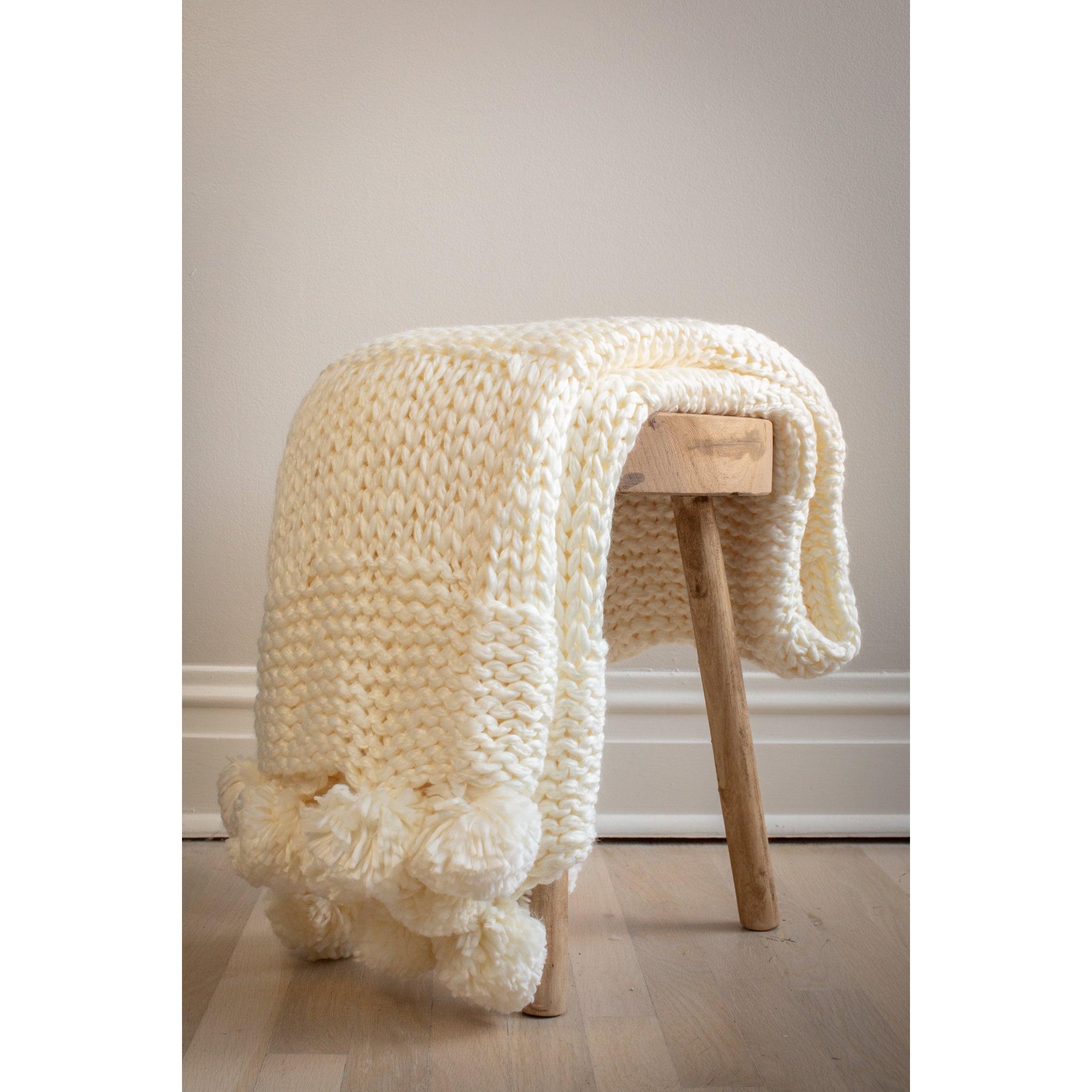 Pom Throw Blanket