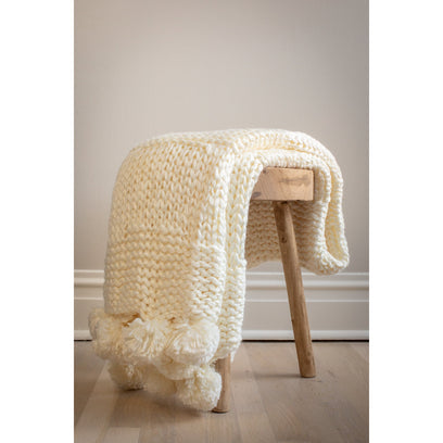 Pom Throw Blanket