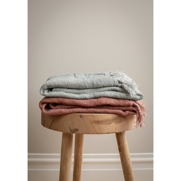 Jensen Throw Blanket - Dove