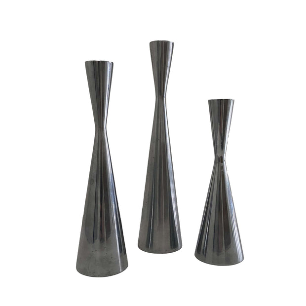 Vintage MCM Candlesticks - Set of 3