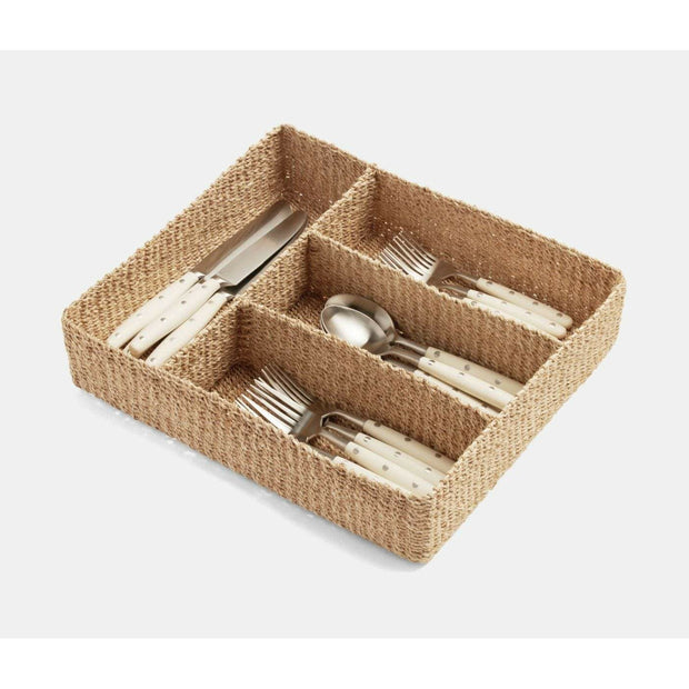 Sadye Natural Flatware Tray