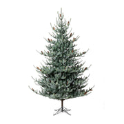 9' Park Hill Blue Spruce LED Lights