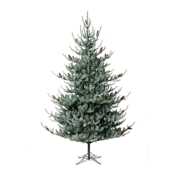 9' Park Hill Blue Spruce LED Lights