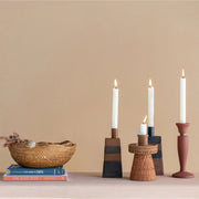 Jia Hand-Woven Rattan Bowl