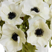 Anemone Arrangement 12"- White