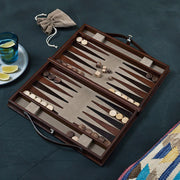 Jesse Leather Backgammon Set