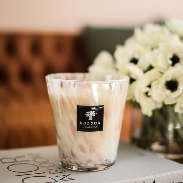 White Pearls Candle