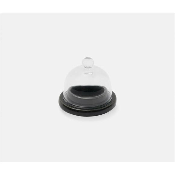Marcus Black Glaze Butter Dish