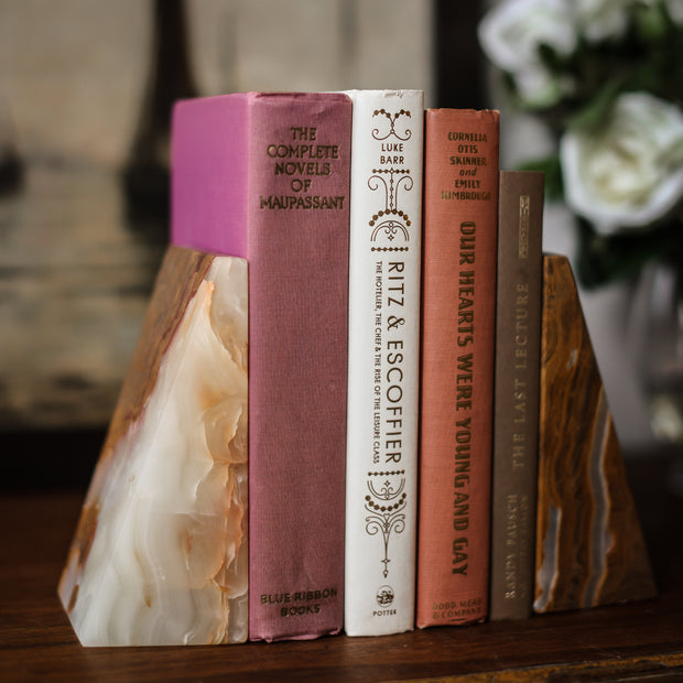 Matte Onyx Bookends