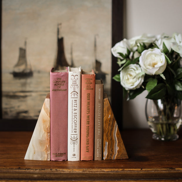 Matte Onyx Bookends