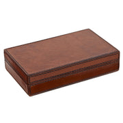 Kathryn Leather Card And Dice Box