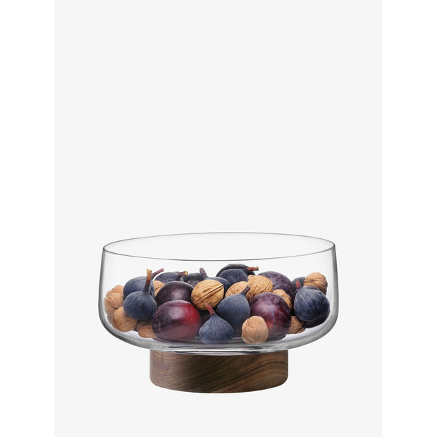 City Bowl & Walnut Base dia 30cm
