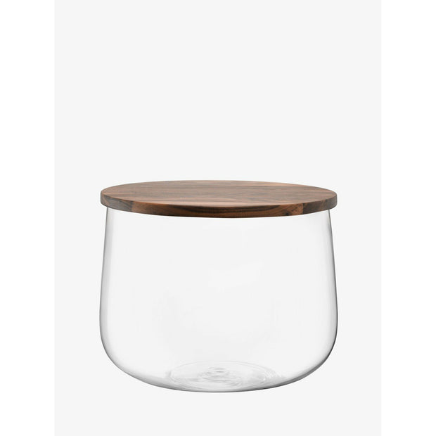 12.5" City Bowl & Walnut Lid