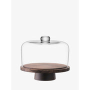 10.25" City Dome & Walnut Stand