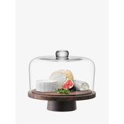 10.25" City Dome & Walnut Stand