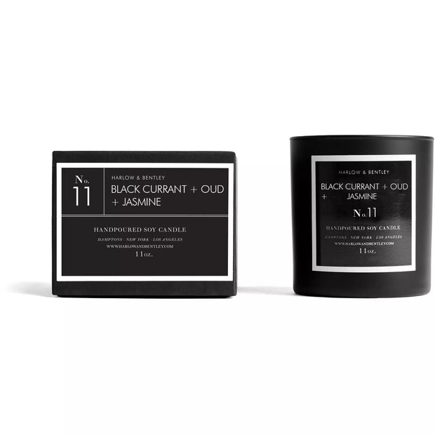 Black Current Oud + Jasmine Candle