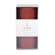 Billie Pillar Candle- Clay