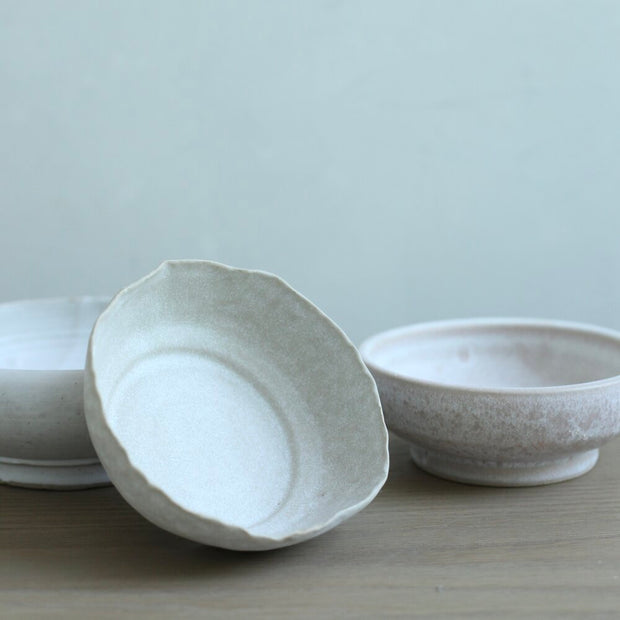 FLOWER FROG DISH, BLUSH