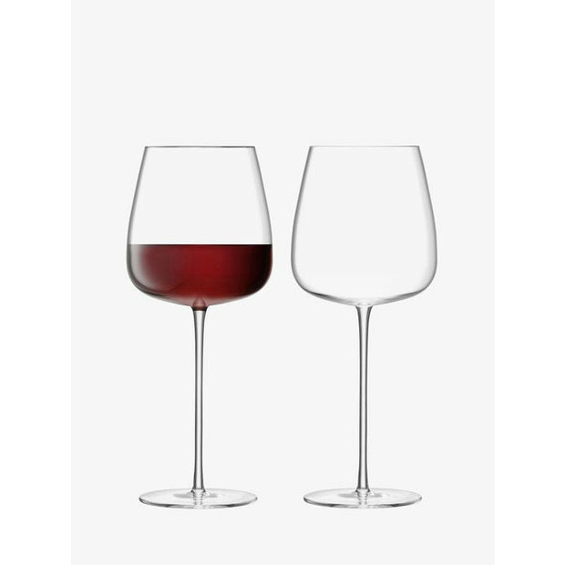 S/2- Wine Culture Red Wine Goblet 24 oz Clear