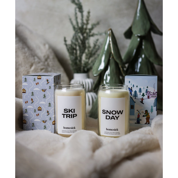Ski Trip Candle
