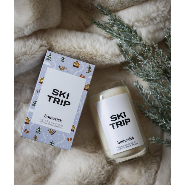 Ski Trip Candle
