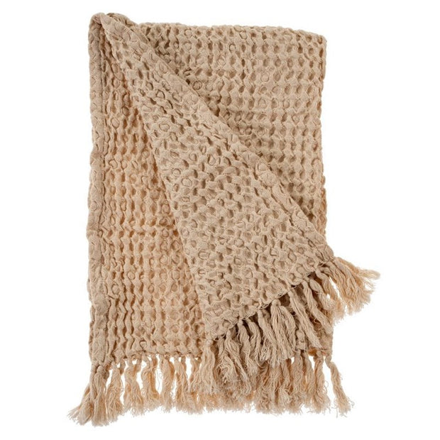 Waffle Hand Towel - Blush