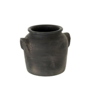 Milos Burnt Terracotta Urn - Large