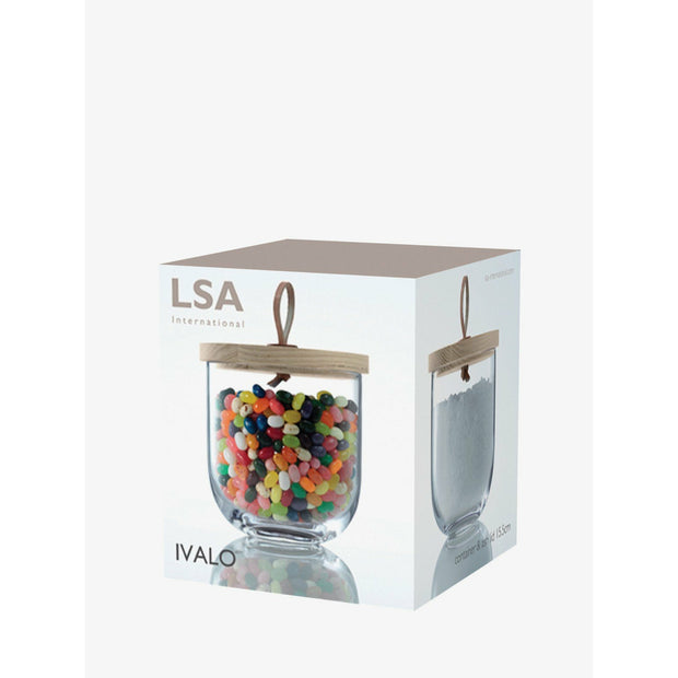 Ivalo Container & Ash Lid H15.5cm